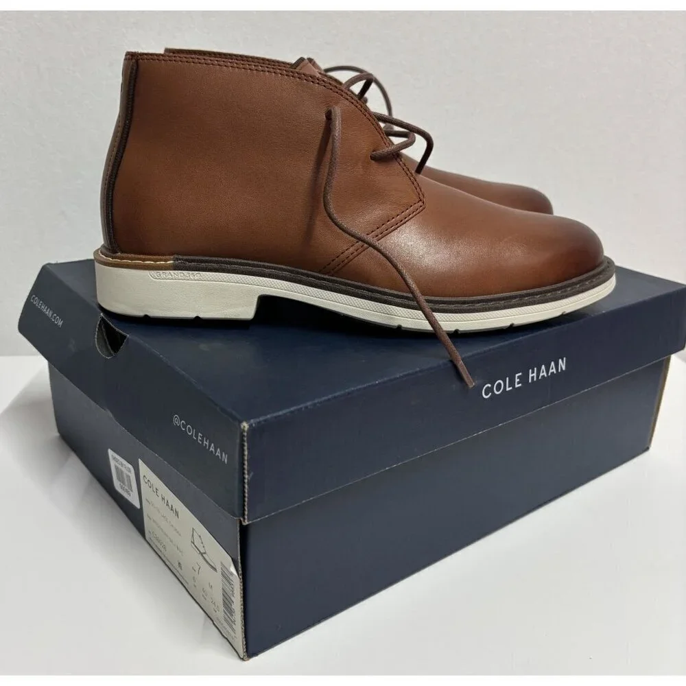 COLE HAAN / Go To Lace Chukka / Woodbury / Leather / Boots / Size 7